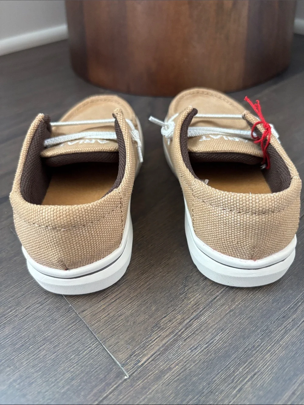 Ariat Lil Stompers WSHD Canvas,foam sole,fabric upper,mesh lined,slip on